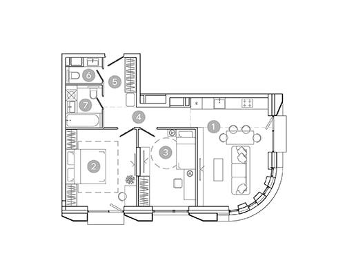 ЖК «UNO Соколиная гора», Москва | Жилой комплекс «УНО Соколиная гора» рядом с Измайловским парком, ГК Основа